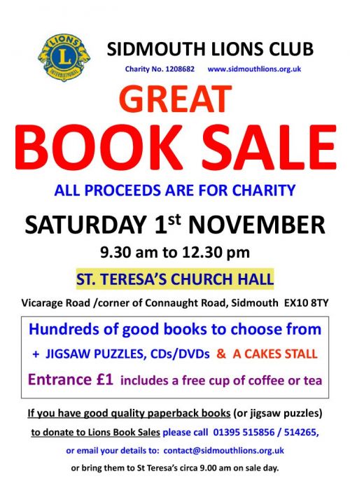 Lions Great Book Sale poster master 01.11.25 Lions Great Book Sale poster master 01.11.25